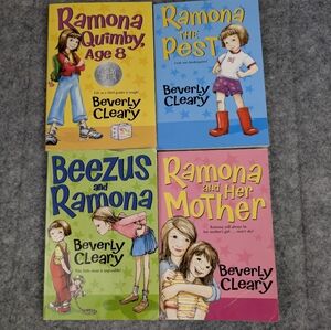 Ramona Book Set by Beverly Cleary Bundle Kids Chapter Books Beverly Cleary Girls